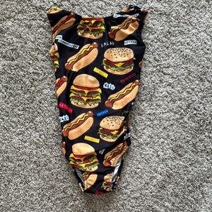 Foxy’s burger leotard